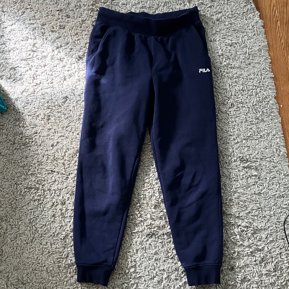 Women’s Navy FILA Sweatpants